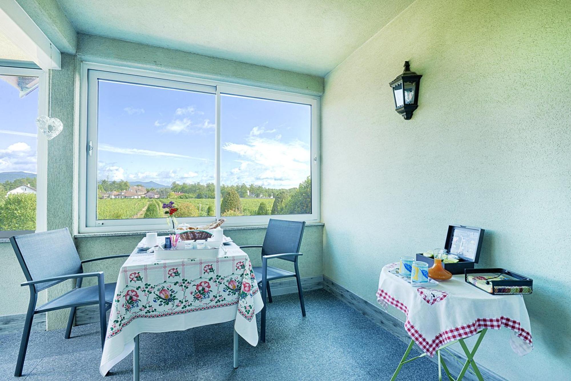 Bed and Breakfast Aux Pieds Des Vignes Ингерсайм Экстерьер фото